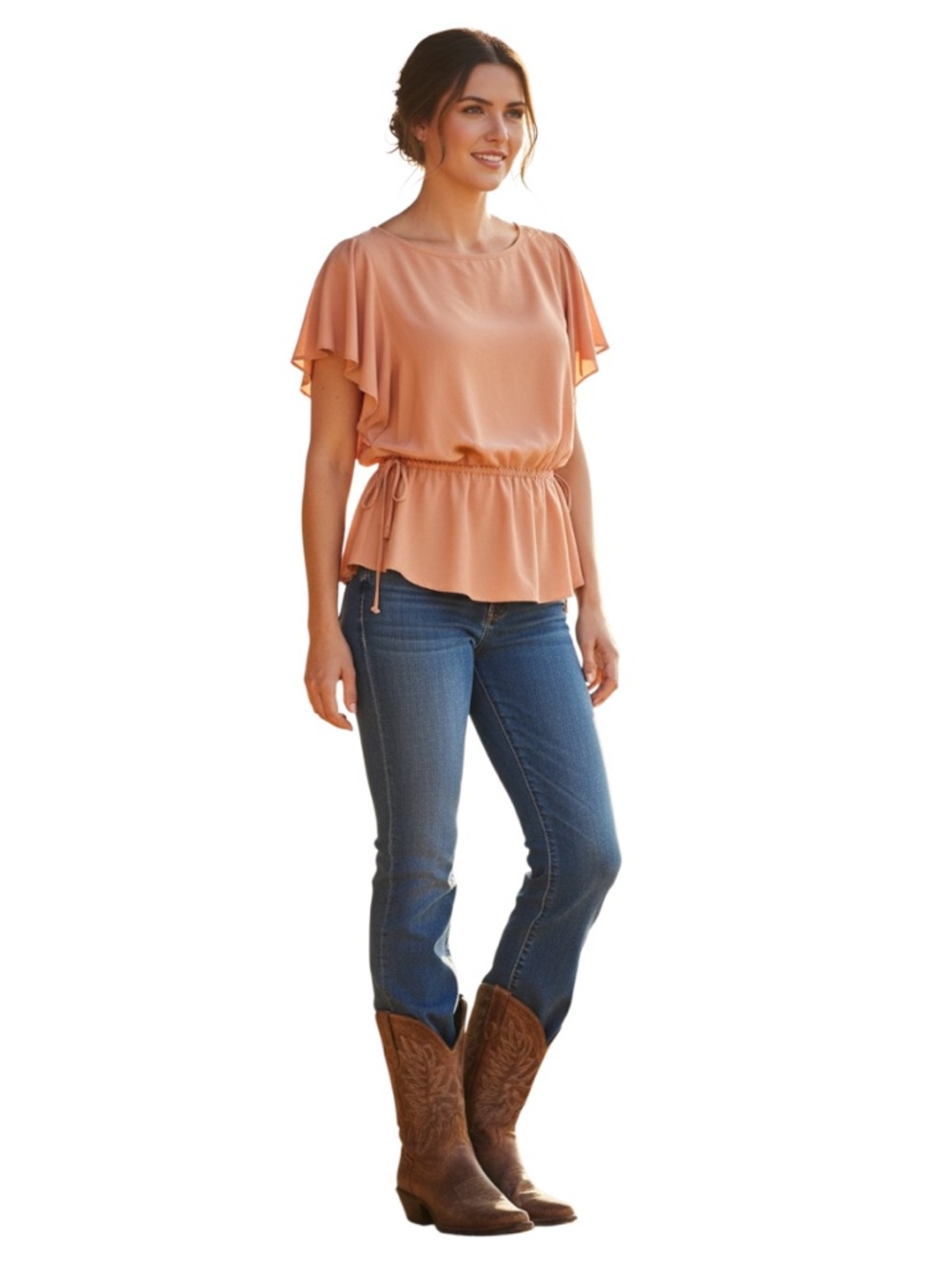 Express blouse, women, large, casual, dressy casual boho chic‎ western